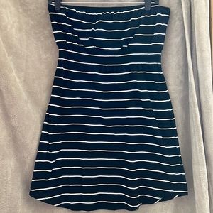 Empyre black and white striped dress